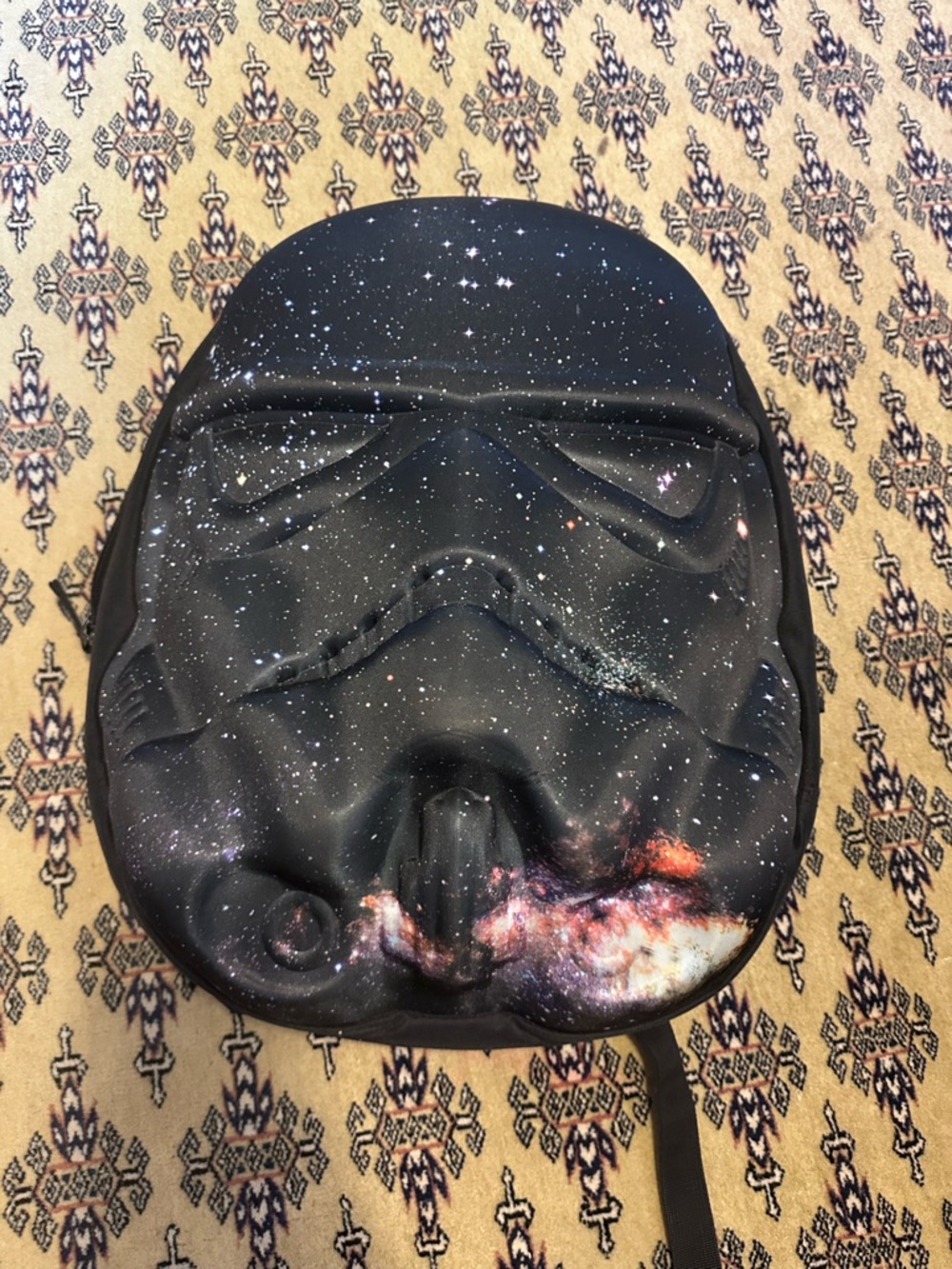 Star Wars Molded 3D Galaxy Stormtrooper Helmet Backpack